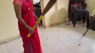 Desi Village Maid Standing Pose Fucks Pussy And Ass By Owner Video